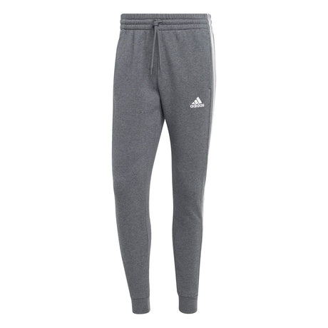 adidas Men's Essentials Tapered 3-Stripes Fleece Pants Mens Apparel Pants & Sweatpants