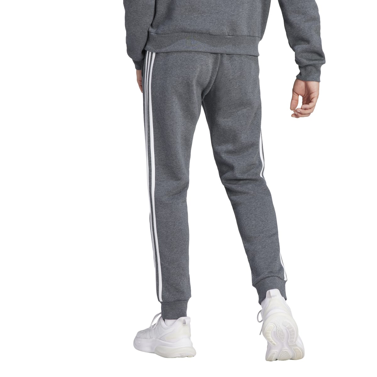 adidas Men's Essentials Tapered 3-Stripes Fleece Pants Mens Apparel Pants & Sweatpants