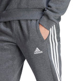 adidas Men's Essentials Tapered 3-Stripes Fleece Pants Mens Apparel Pants & Sweatpants