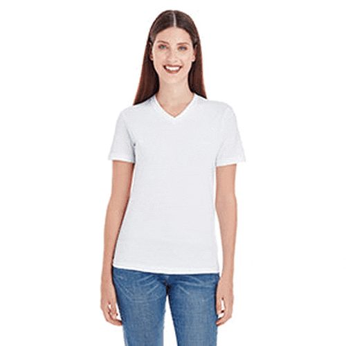 American Apparel Women'sFine Jersey Classic V-Neck Tee American Apparel