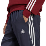adidas Men's Aeroready Essentials Elasticated Cuff Woven 3-Stripes Pants-5