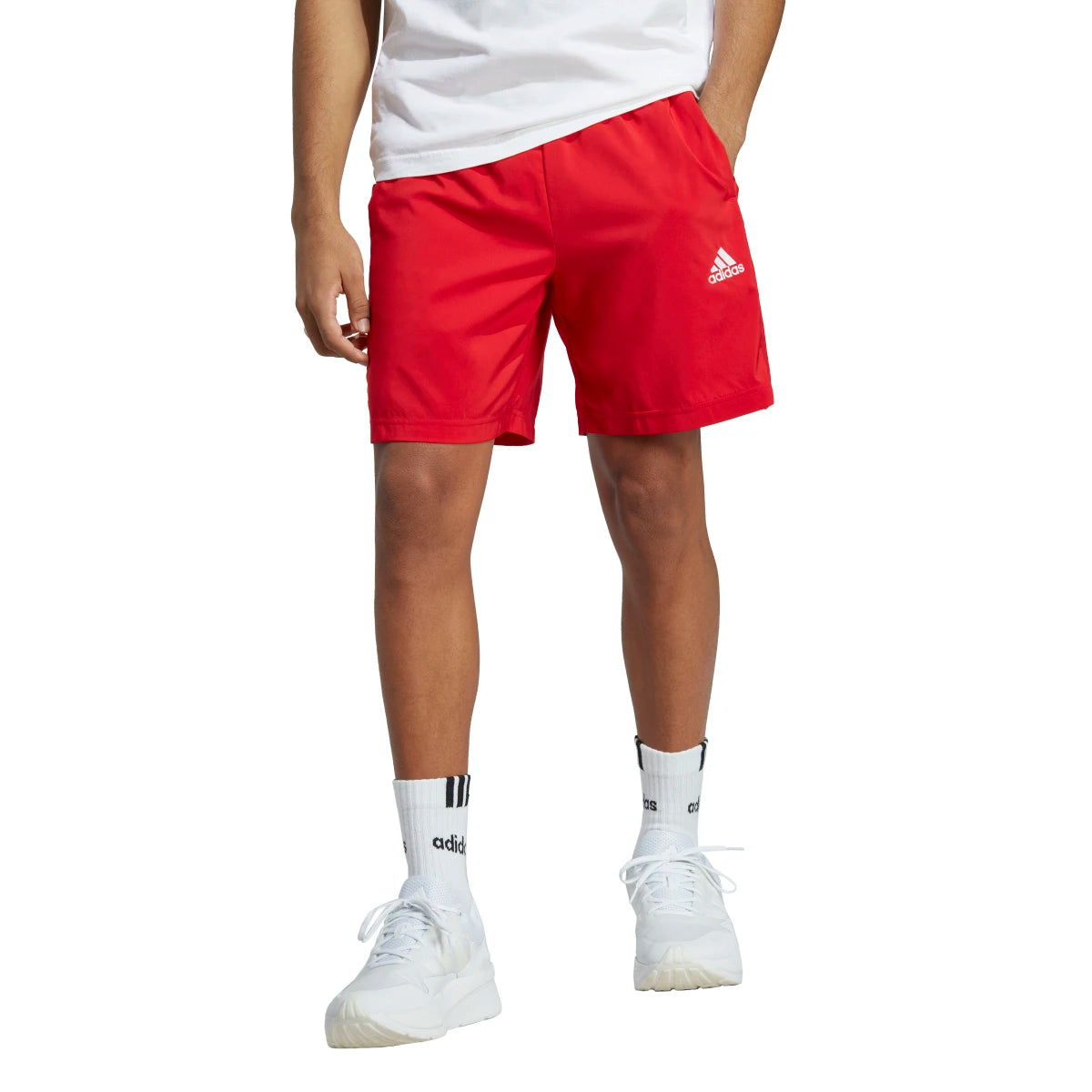adidas Men's Aeroready Essentials Chelsea 3-Stripes Shorts Mens Apparel Shorts