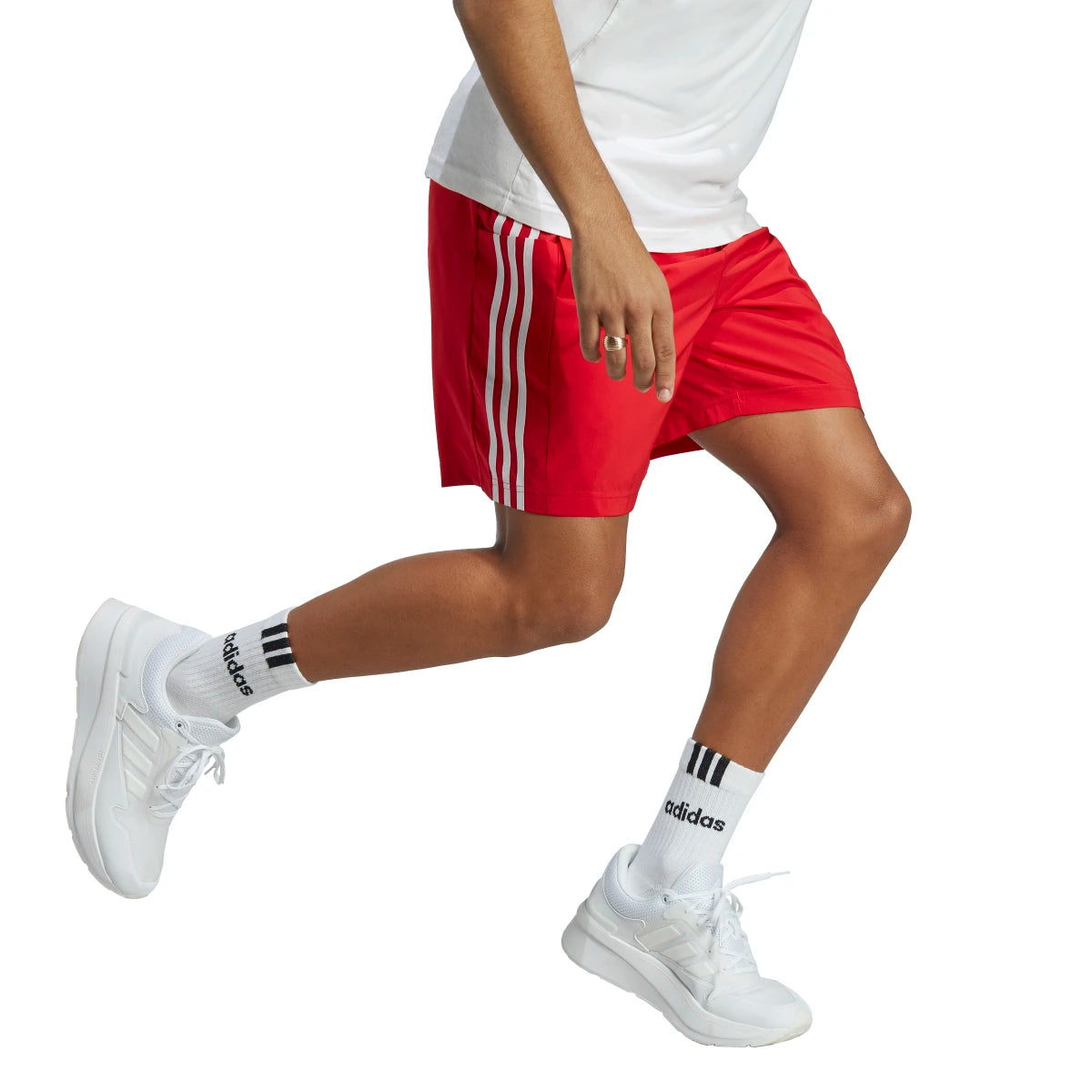 adidas Men's Aeroready Essentials Chelsea 3-Stripes Shorts Mens Apparel Shorts