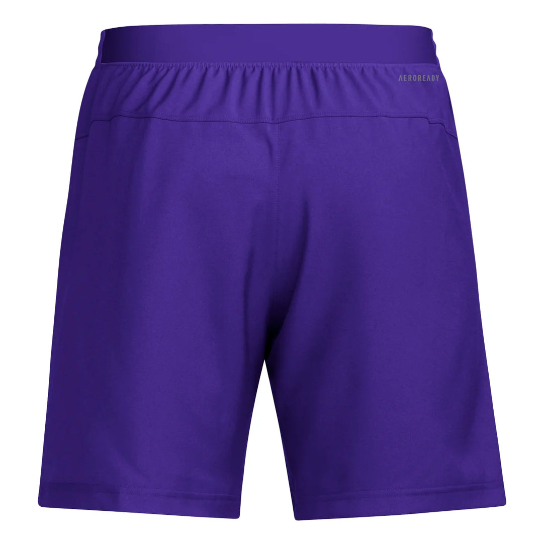 Adidas Men s D4T Solid Color 7 Training Shorts Team Collegiate Purple White 2XL 7