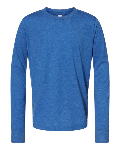 BELLA + CANVAS Youth Triblend Long Sleeve Tee
