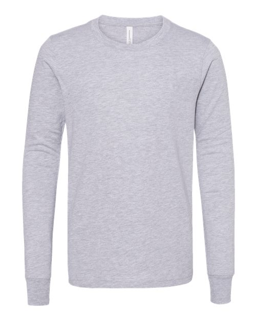 BELLA + CANVAS Youth Heather CVC Long Sleeve Tee Youth Apparel Shirts & Tops