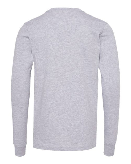BELLA + CANVAS Youth Heather CVC Long Sleeve Tee Youth Apparel Shirts & Tops