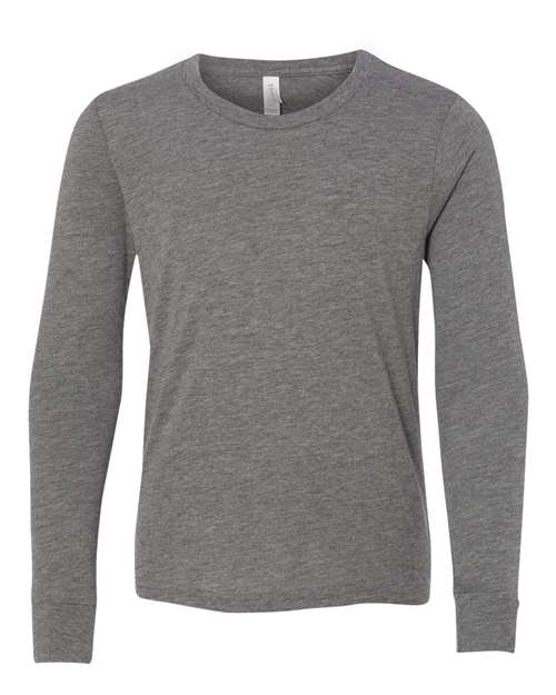 BELLA + CANVAS Youth Triblend Long Sleeve Tee