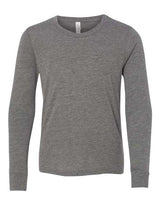 BELLA + CANVAS Youth Triblend Long Sleeve Tee