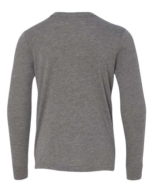 BELLA + CANVAS Youth Triblend Long Sleeve Tee