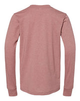 BELLA + CANVAS Youth Heather CVC Long Sleeve Tee Youth Apparel Shirts & Tops