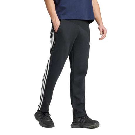 adidas Men's Essentials 3-Stripes Open Hem Fleece Joggers Tall Mens Apparel Pants & Sweatpants