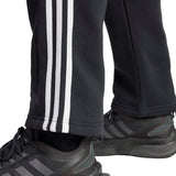 adidas Men's Essentials 3-Stripes Open Hem Fleece Joggers Tall Mens Apparel Pants & Sweatpants