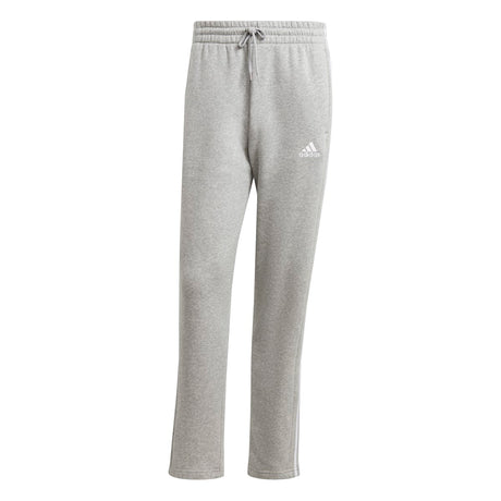 adidas Men's Essentials 3-Stripes Open Hem Fleece Joggers Tall Mens Apparel Pants & Sweatpants