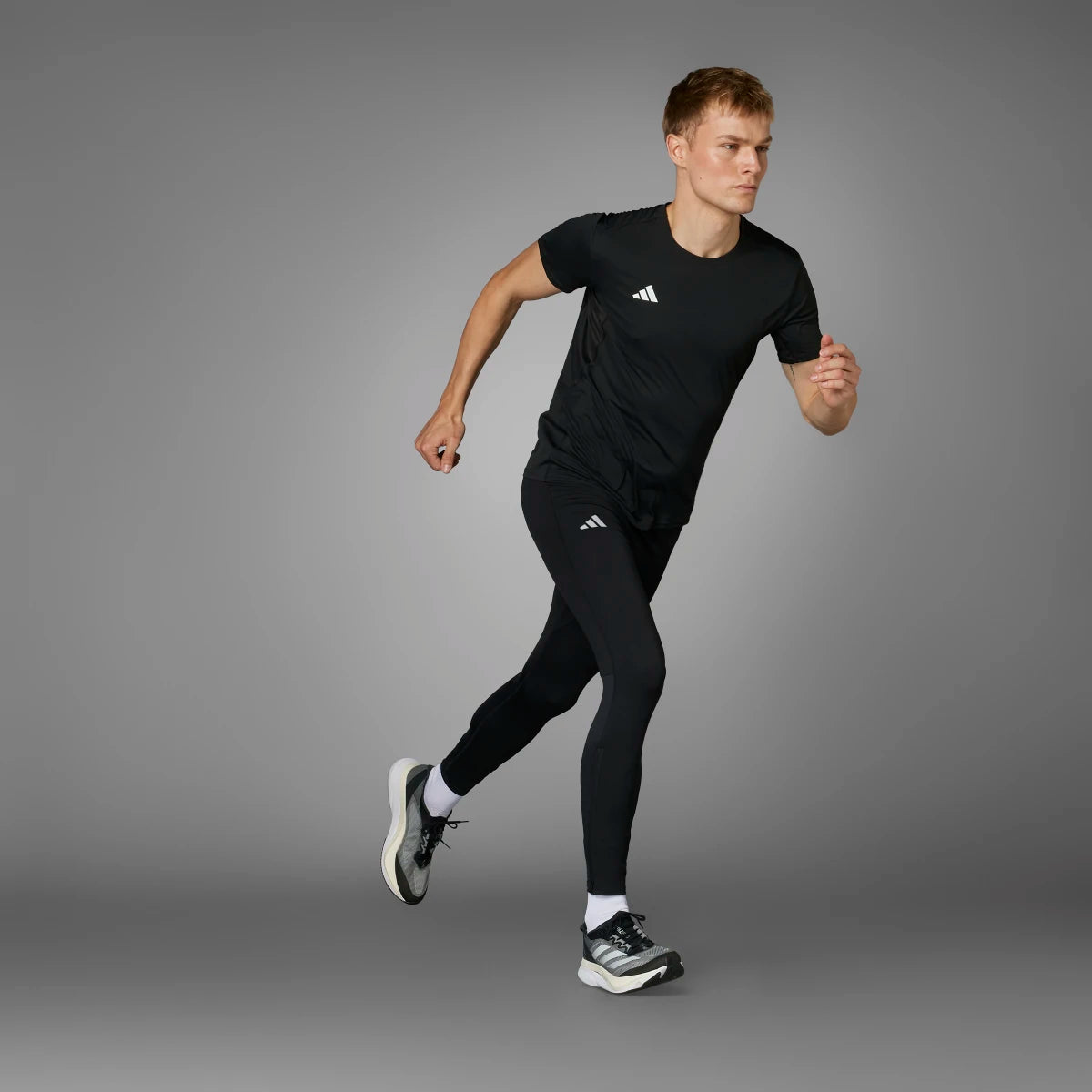 adidas Men's Adizero Essentials Long Running Tights Mens Apparel Pants & Sweatpants