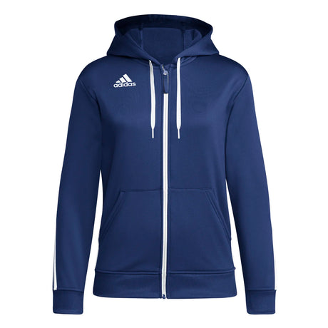 adidas Women's SLA Full Zip Hooded Training Jacket Tall Womens Apparel Jackets & Vests