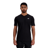 New Balance Men's SS Jacquard BP Tee Mens Apparel Shirts & Tops