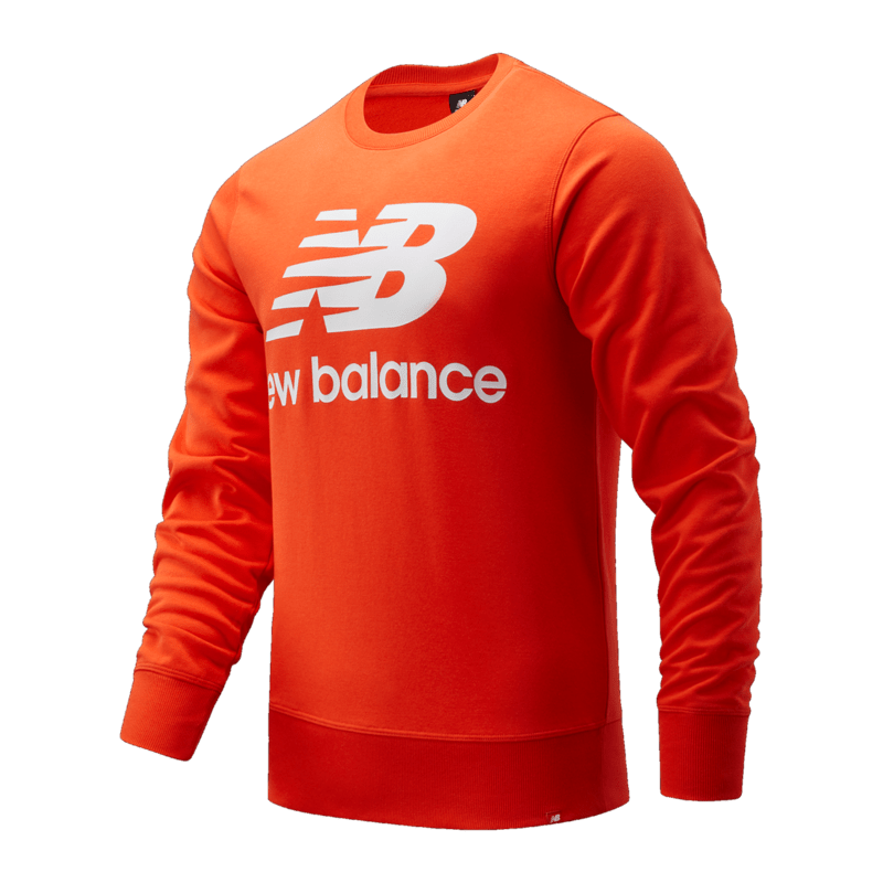 New Balance Men's Essentials Stacked Logo Crew