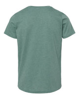 BELLA + CANVAS Youth Boy's Heather CVC Tee
