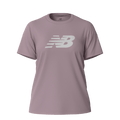 New Balance Women's Sport Jersey Logo T-Shirt Womens Apparel Shirts & Tops