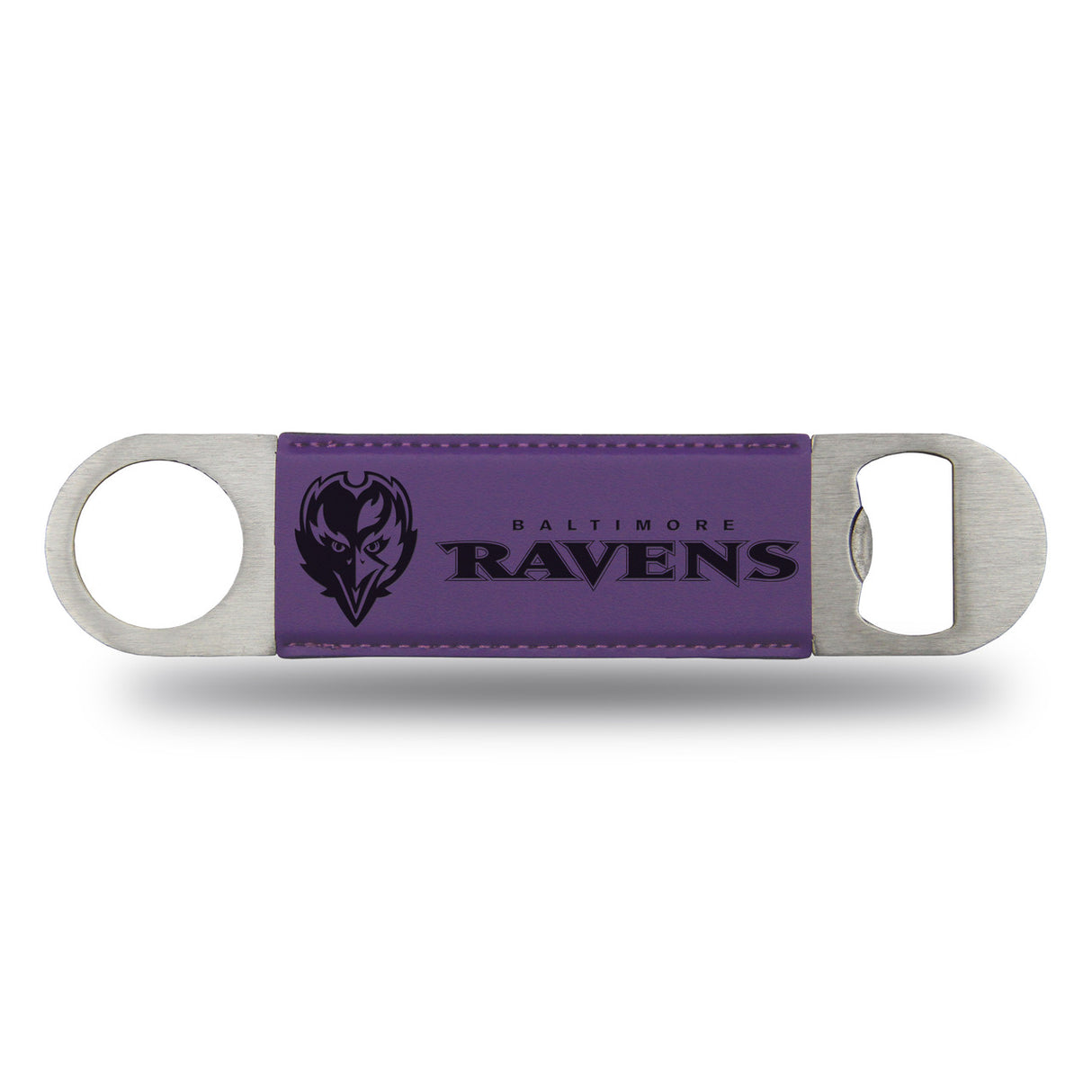 Rico Industries Baltimore Ravens Laser Engraved Bar Blade Bottle Opener Fan Gear NFL Baltimore Ravens