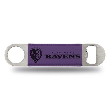 Rico Industries Baltimore Ravens Laser Engraved Bar Blade Bottle Opener Fan Gear NFL Baltimore Ravens