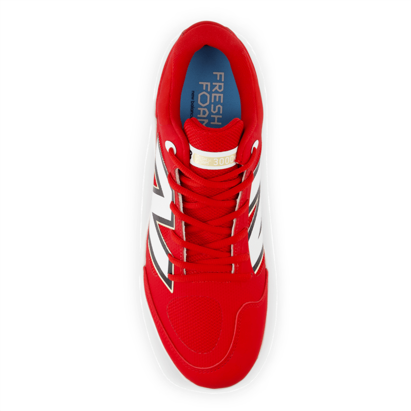 New Balance Men's Fresh Foam X 3000v7 Baseball Cleat - L3000TR7 Baseball Footwear Adult