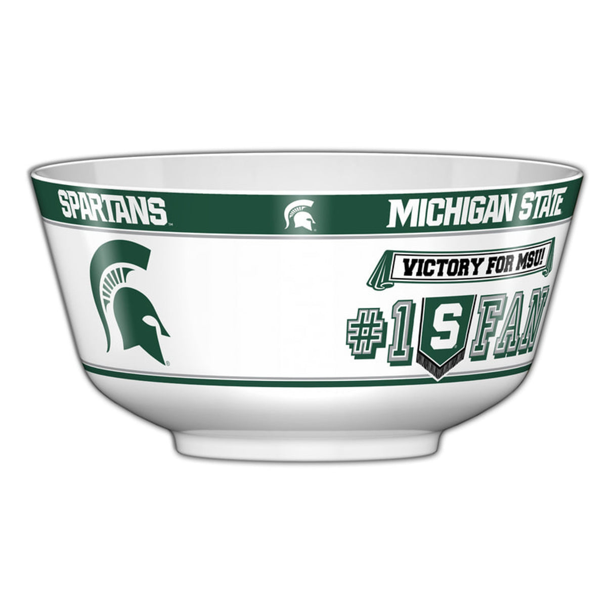 Fremont Die Michigan State Spartans All JV Party Bowl Fan Gear NCAA Michigan State Spartans