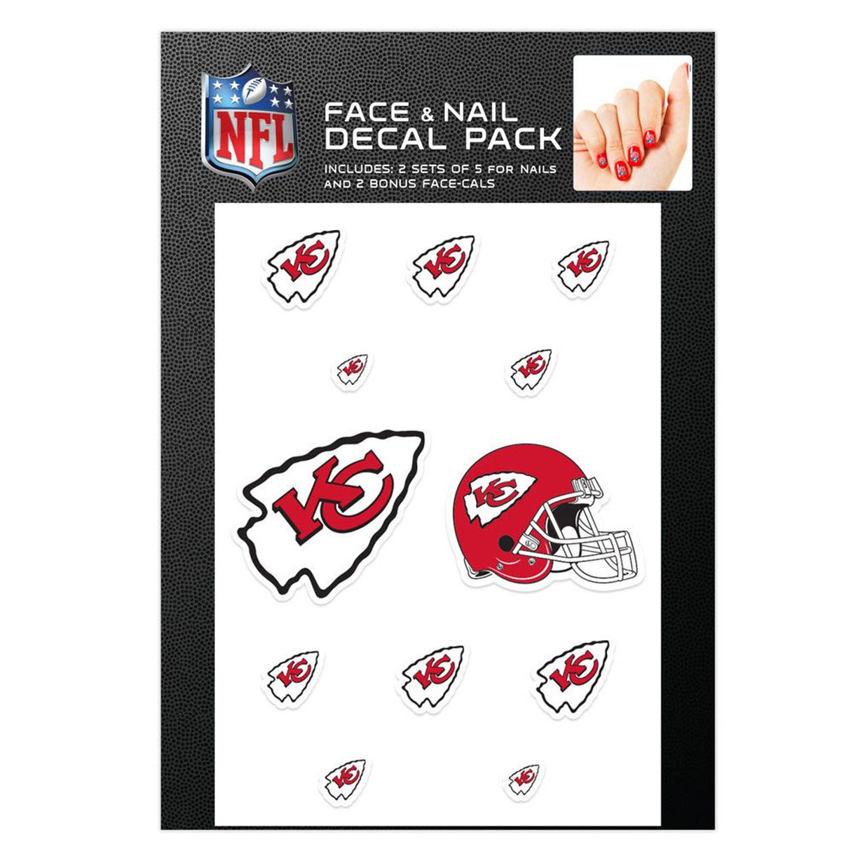 Wincraft Kansas City Chiefs Nail Cals Fan Gear NFL Kansas City Chiefs