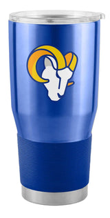 Logo Brands Los Angeles Rams 30oz Stainless Steel Travel Tumbler Fan Gear NFL Los Angeles Rams