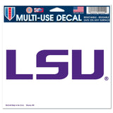 Wincraft LSU Tigers Color Ultra Decal 5x6 Fan Gear NCAA LSU Tigers