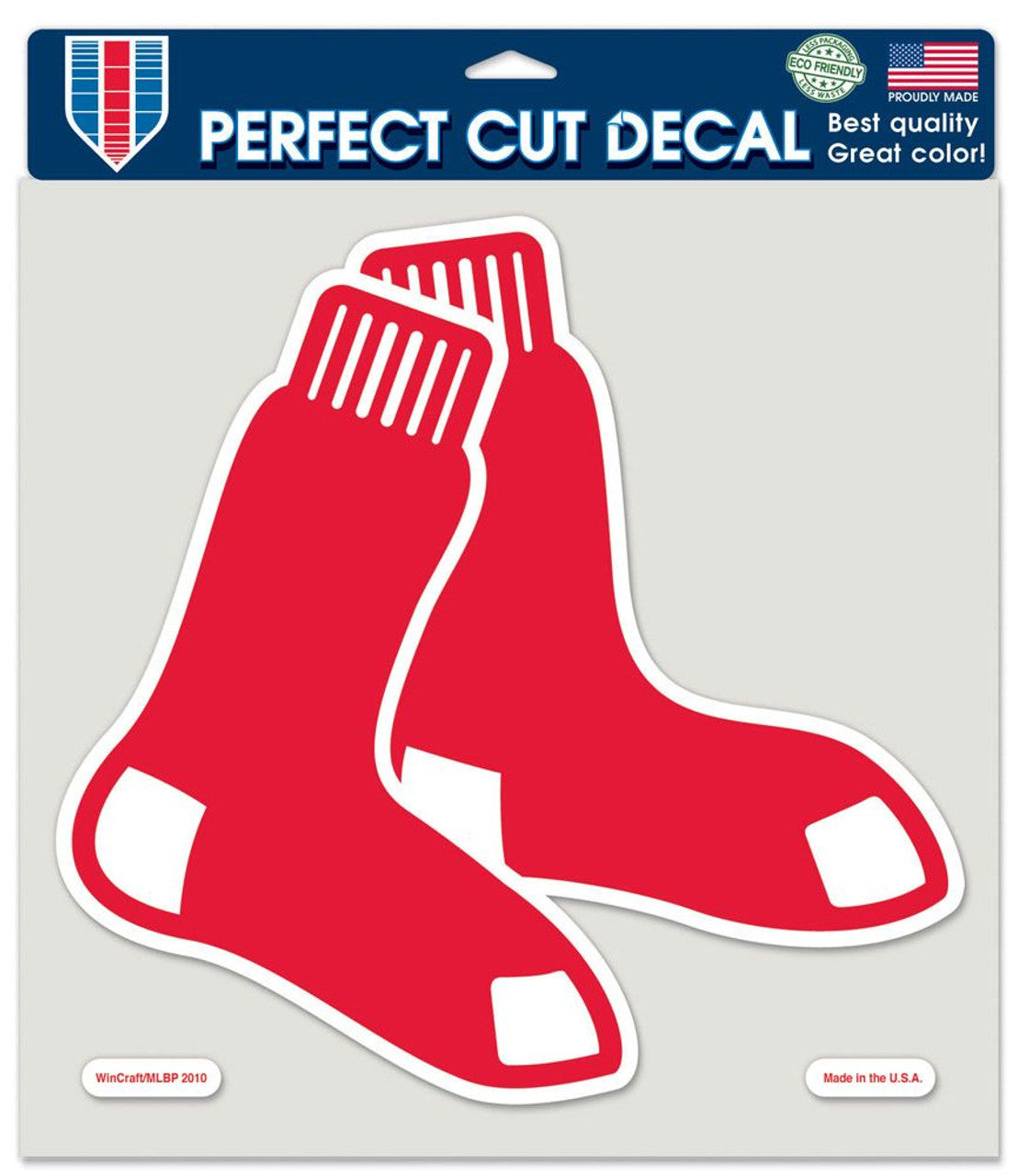 Wincraft Boston Red Sox Color Die Cut Decal 8x8 Fan Gear MLB Boston Red Sox