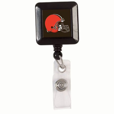 Wincraft Cleveland Browns Retractable Square Badge Holder Fan Gear NFL Cleveland Browns