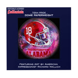 Sporticulture Alabama Crimson Tide Domed Paperweight Fan Gear NCAA Alabama Crimson Tide