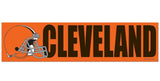 Wincraft Cleveland Browns Bumper Sticker Decal Fan Gear NFL Cleveland Browns
