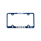 Fremont Die Detroit Tigers Blue Laser Cut License Plate Frame Fan Gear MLB Detroit Tigers