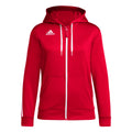 adidas Women's SLA Full Zip Hooded Training Jacket Womens Apparel Jacket & Vests