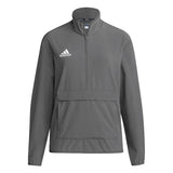 adidas Men's Coach Long Sleeve 1/4 Zip Jacket With Pocket Mens Apparel Jackets & Vests