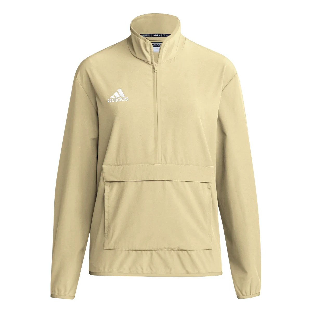 adidas Men's Coach Long Sleeve 1/4 Zip Jacket With Pocket Mens Apparel Jackets & Vests