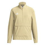 adidas Men's Coach Long Sleeve 1/4 Zip Jacket With Pocket Mens Apparel Jackets & Vests
