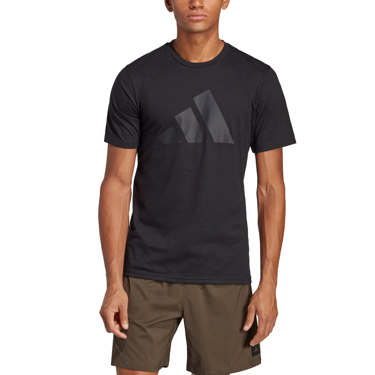 adidas Men's Train Essentials Feelready Logo Training T-Shirt Mens Apparel Shirts & Tops