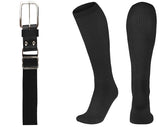 League Outfitters Brute Baseball or Softball Belt/Sock Combo Baseball Socks & Belts All