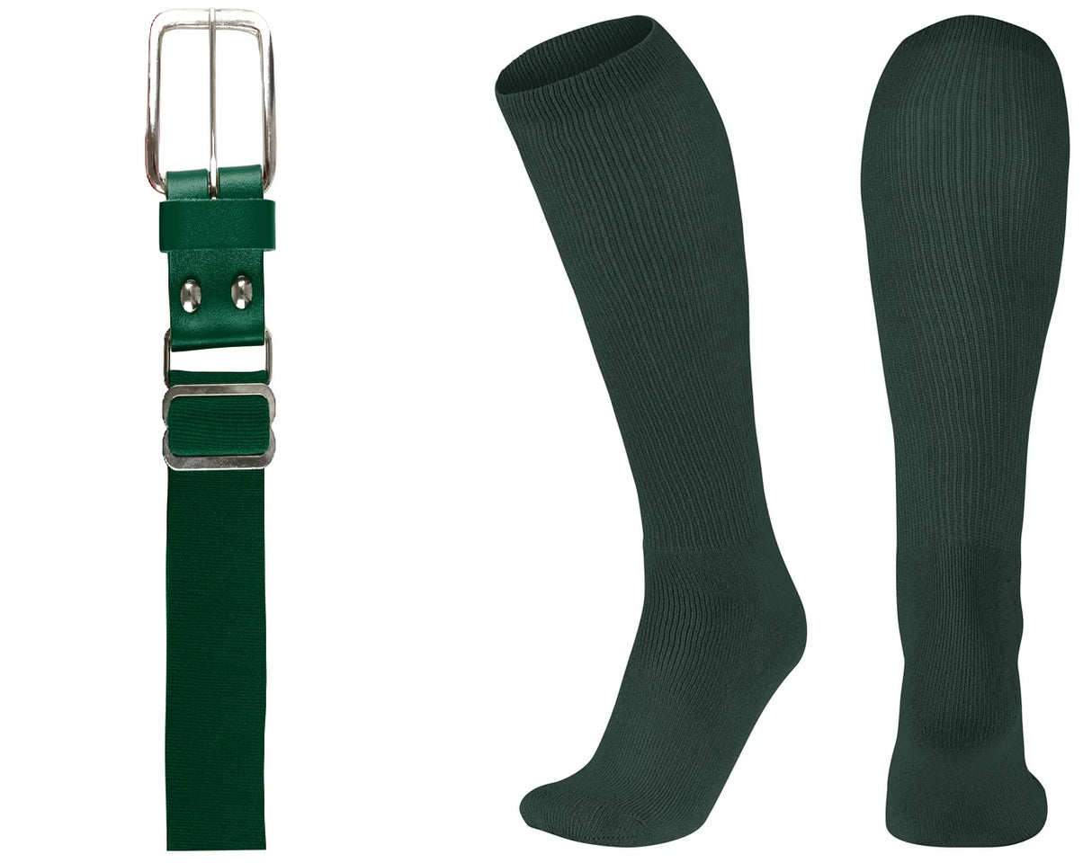 League Outfitters Brute Baseball or Softball Belt/Sock Combo Baseball Socks & Belts All
