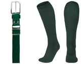 League Outfitters Brute Baseball or Softball Belt/Sock Combo Baseball Socks & Belts All