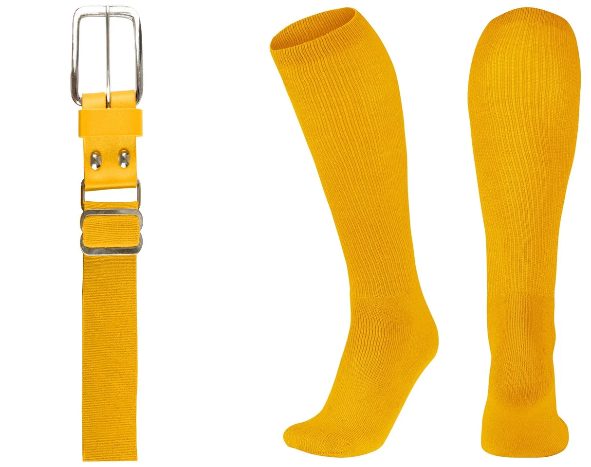 League Outfitters Brute Baseball or Softball Belt/Sock Combo Baseball Socks & Belts All