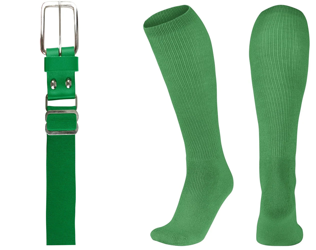 League Outfitters Brute Baseball or Softball Belt/Sock Combo Baseball Socks & Belts All