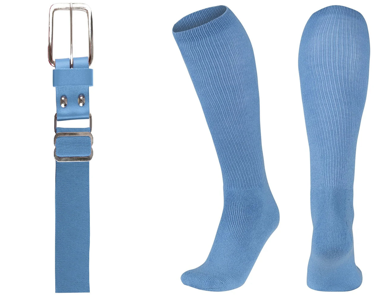 League Outfitters Brute Baseball or Softball Belt/Sock Combo Baseball Socks & Belts All