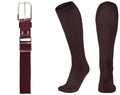 League Outfitters Brute Baseball or Softball Belt/Sock Combo Baseball Socks & Belts All