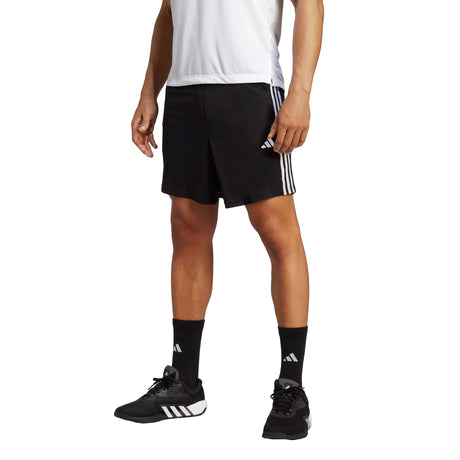 adidas Men's Train Essentials Piqué 3-Stripes Shorts Mens Apparel Shorts