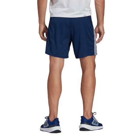 adidas Men's Train Essentials Piqué 3-Stripes Shorts Tall Mens Apparel Shorts
